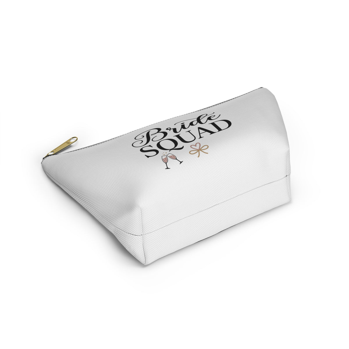 Bride Squad Accessory Pouch | T-Bottom Makeup Bag, Bachelorette Party