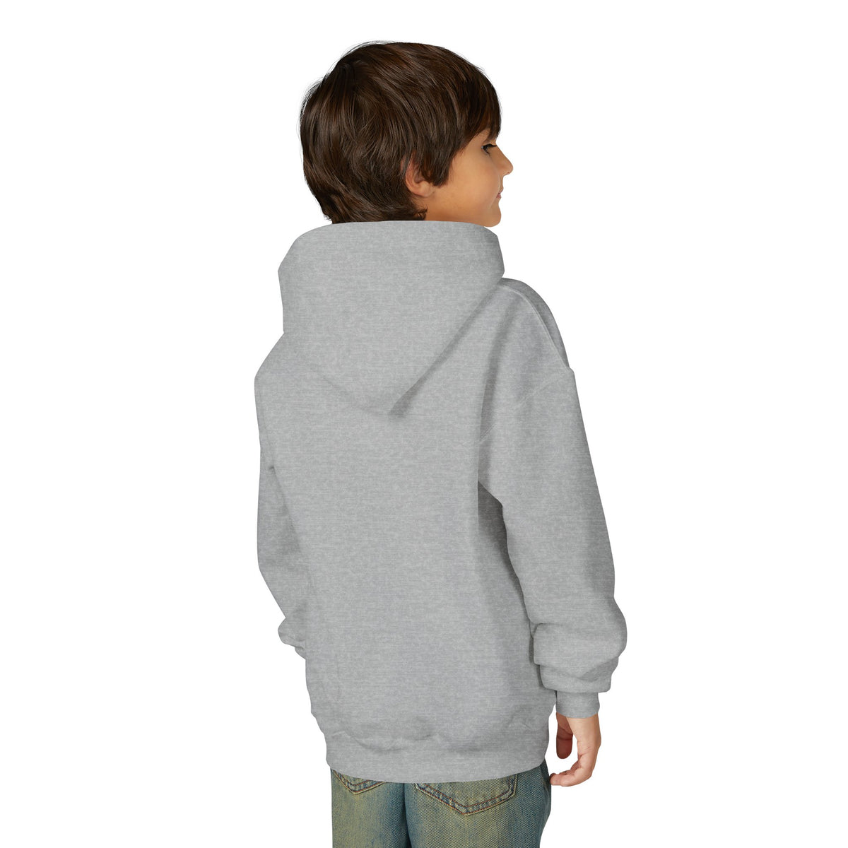 Kids Patriotic Elephant Hoodie – Blue Red USA Spirit Youth Sweatshirt