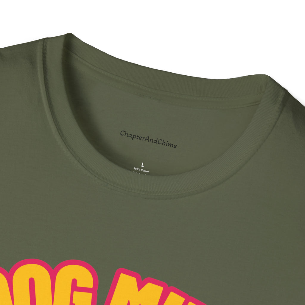 Dog Mum Golden Retriever T-Shirt | Cute Retro Dog Portrait, Pet Lover Tee