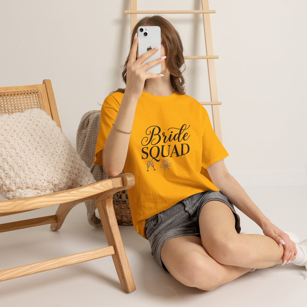 Bride Squad T-Shirt | Bachelorette Party Tee, Bridesmaid Shirt