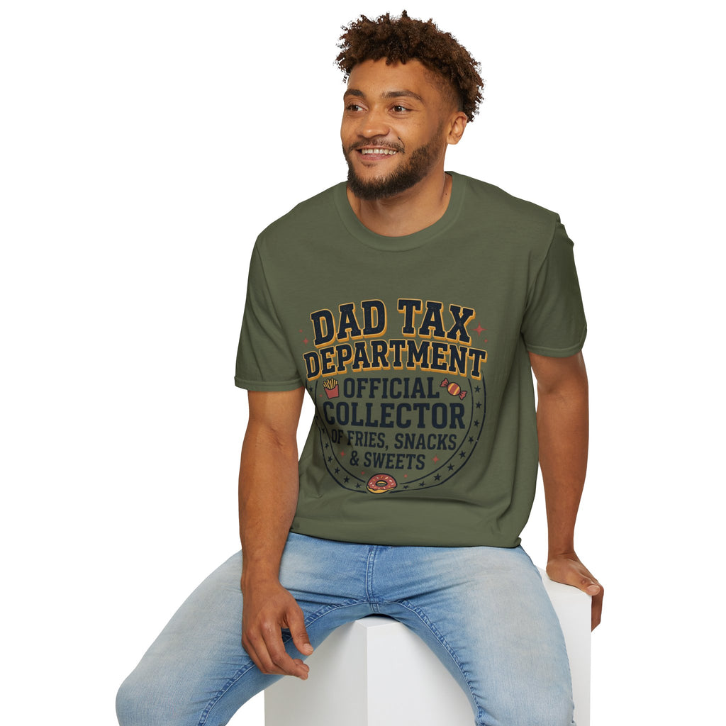 Dad Tax Department Official Collector of Fries Snacks & Sweets T-Shirt