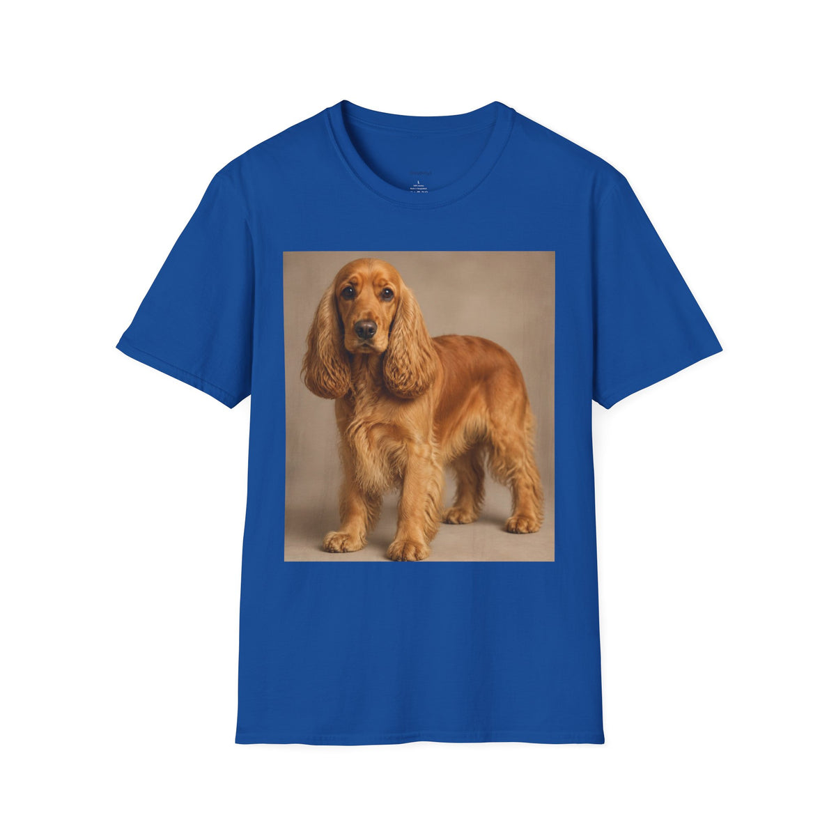 Cocker Spaniel Dog Mum T-Shirt — Dog Mom Graphic Tee with Photo Print