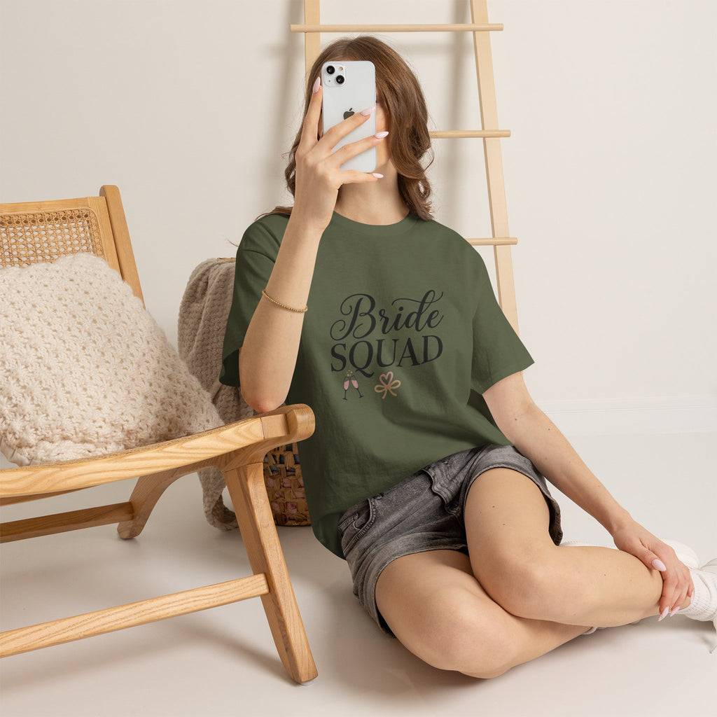 Bride Squad T-Shirt | Bachelorette Party Tee, Bridesmaid Shirt