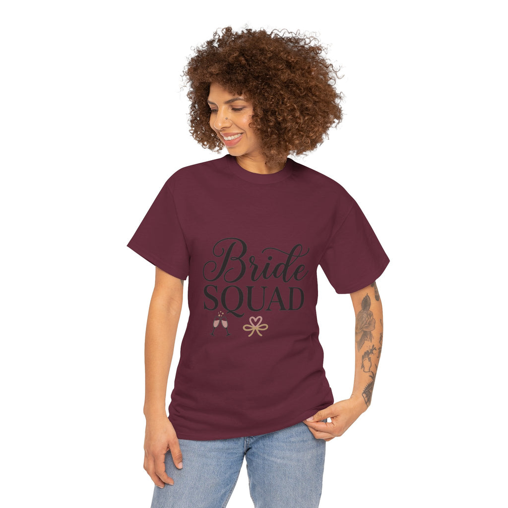 Bride Squad T-Shirt | Bachelorette Party Tee, Bridesmaid Shirt