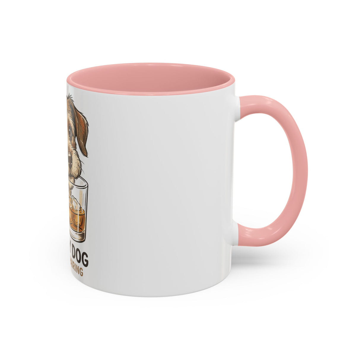 Whiskey Dog illustration mug | Coffee Mug