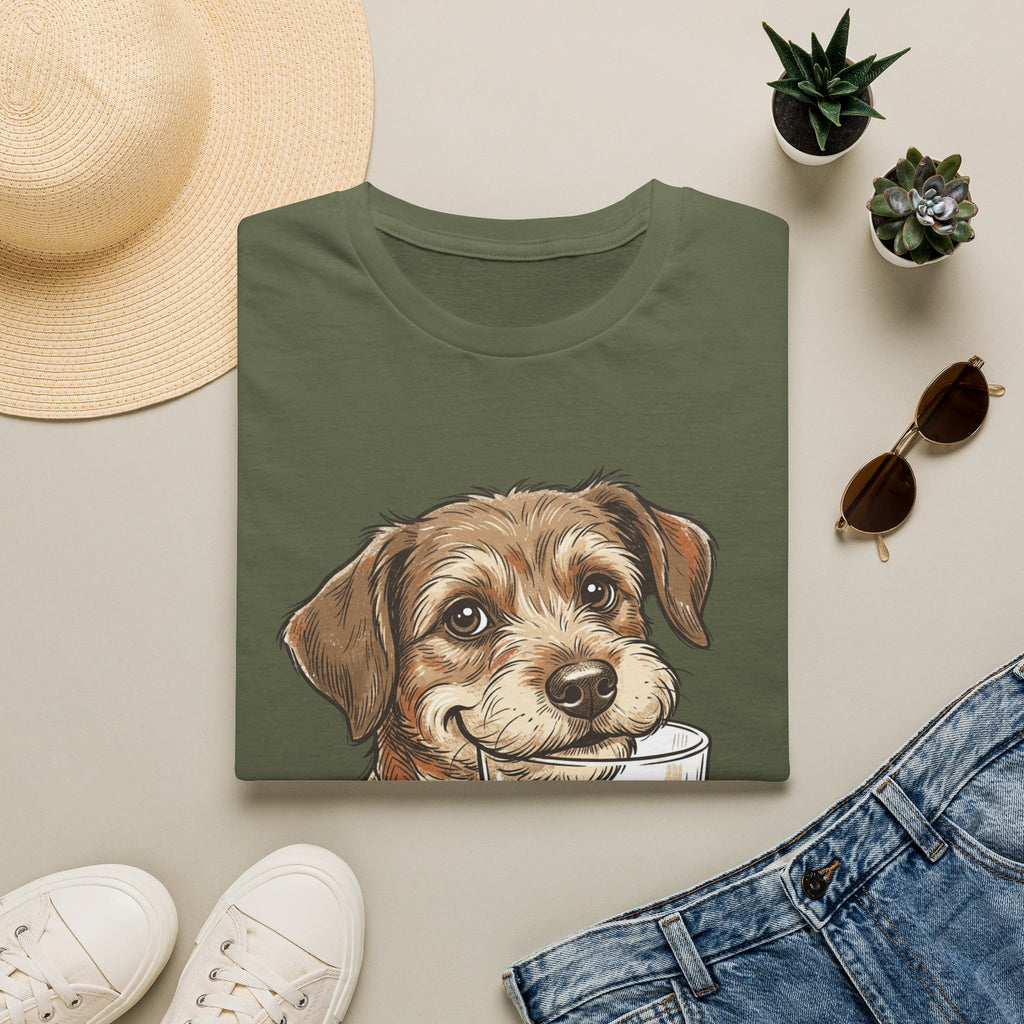 Whiskey Dog A Perfect Pairing T-Shirt | Dog & Whiskey Illustration