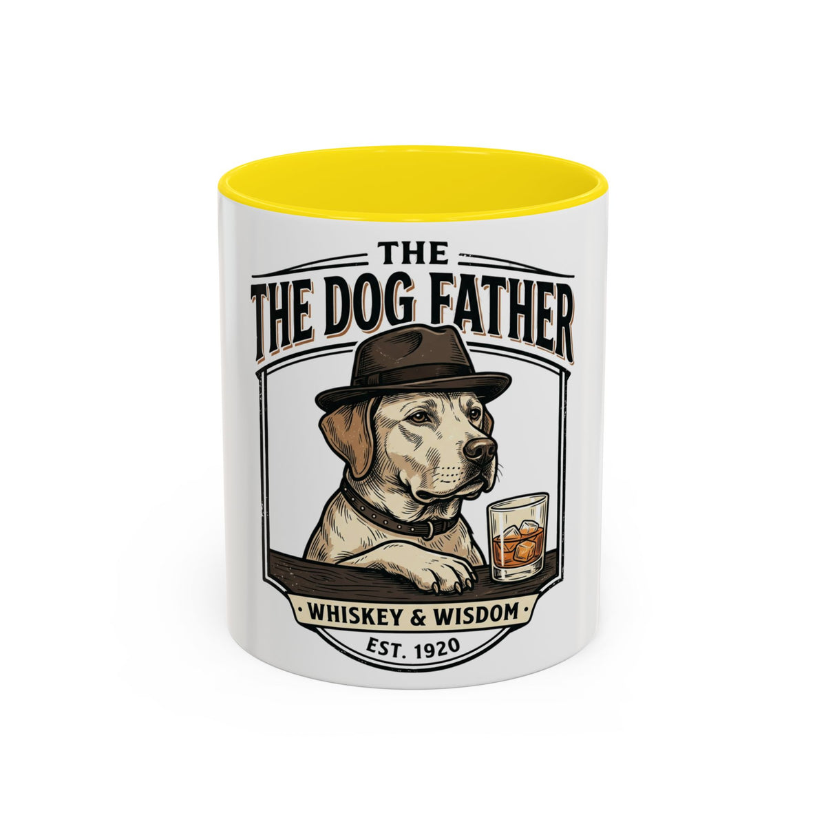 The Dog Father mug | Accent Coffee Mug 11oz or 15oz