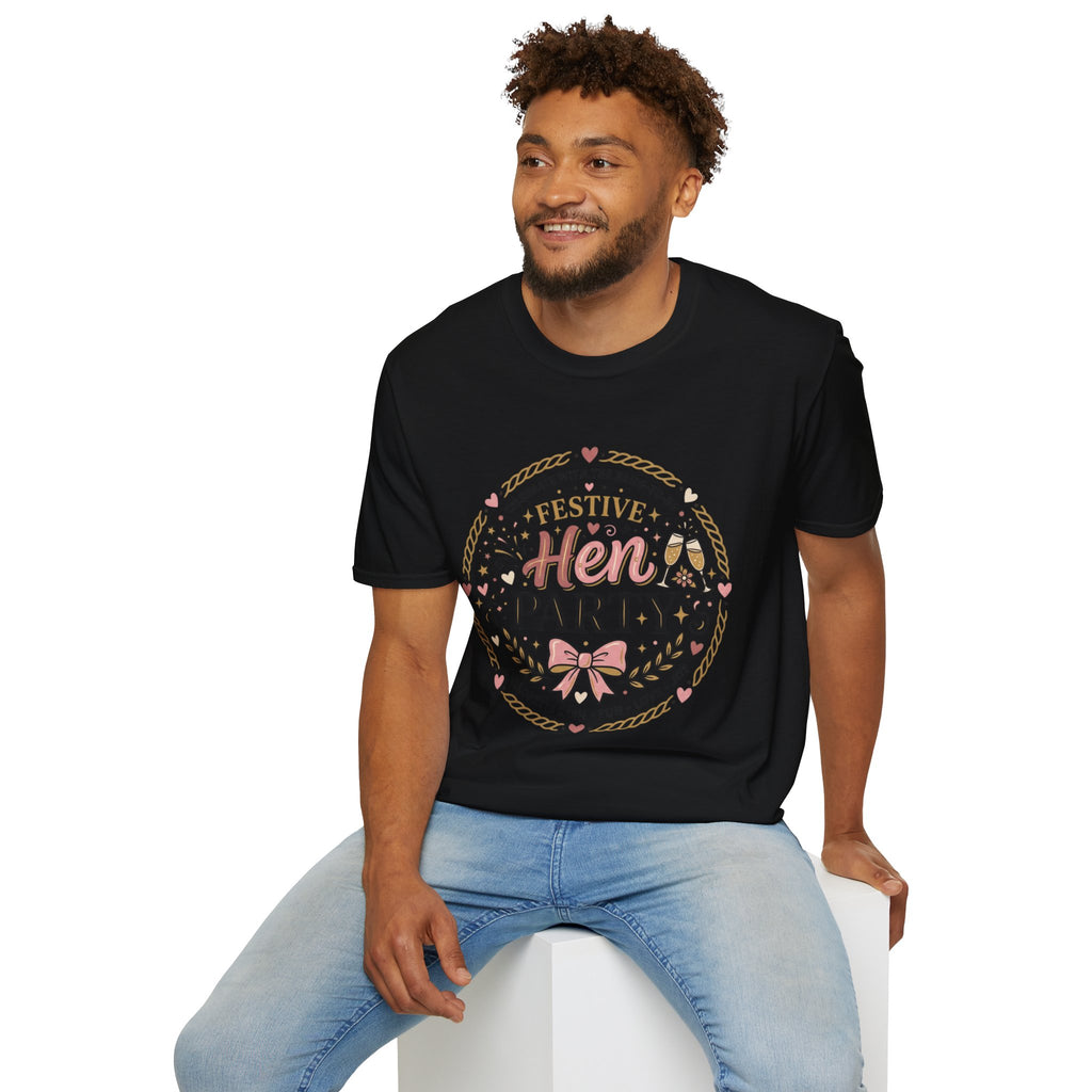 Festive Hen Party T-Shirt | Bachelorette Celebration Design