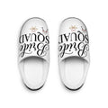 “Bride Squad” Script Design (Bachelorette Party, Bridal Shower Gift) Women’s Indoor Slippers