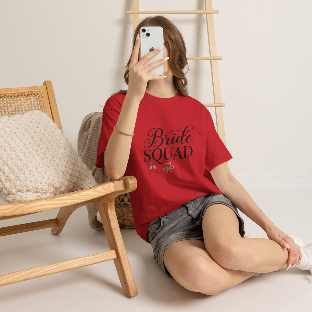 Bride Squad T-Shirt | Bachelorette Party Tee, Bridesmaid Shirt