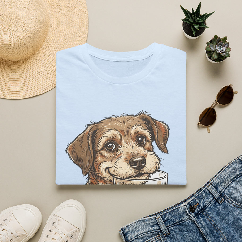 Whiskey Dog A Perfect Pairing T-Shirt | Dog & Whiskey Illustration