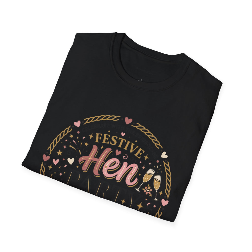Festive Hen Party T-Shirt | Bachelorette Celebration Design