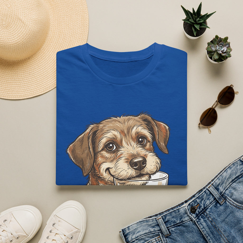 Whiskey Dog A Perfect Pairing T-Shirt | Dog & Whiskey Illustration