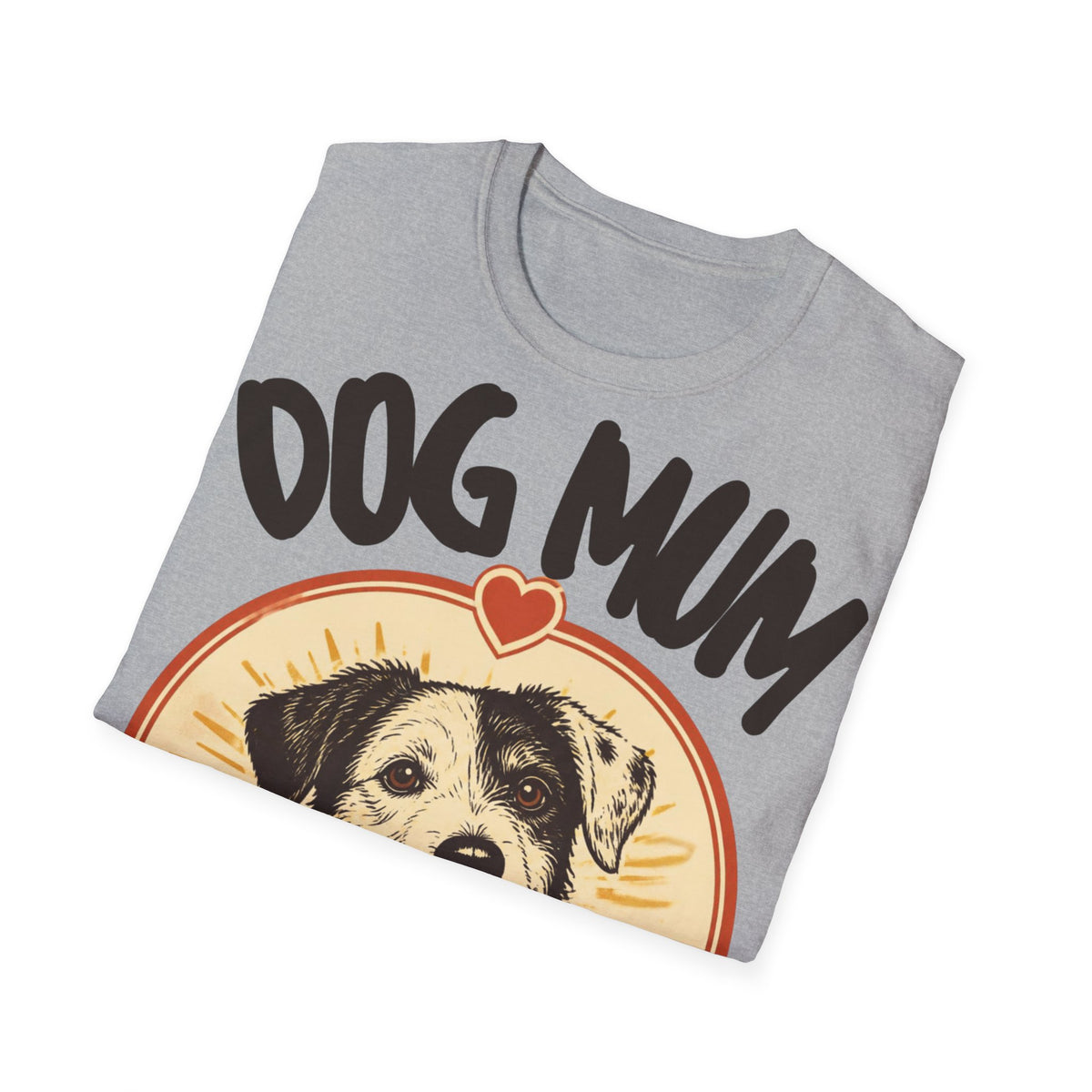 Dog Mum shirt | Rescue dog illustration T-Shirt