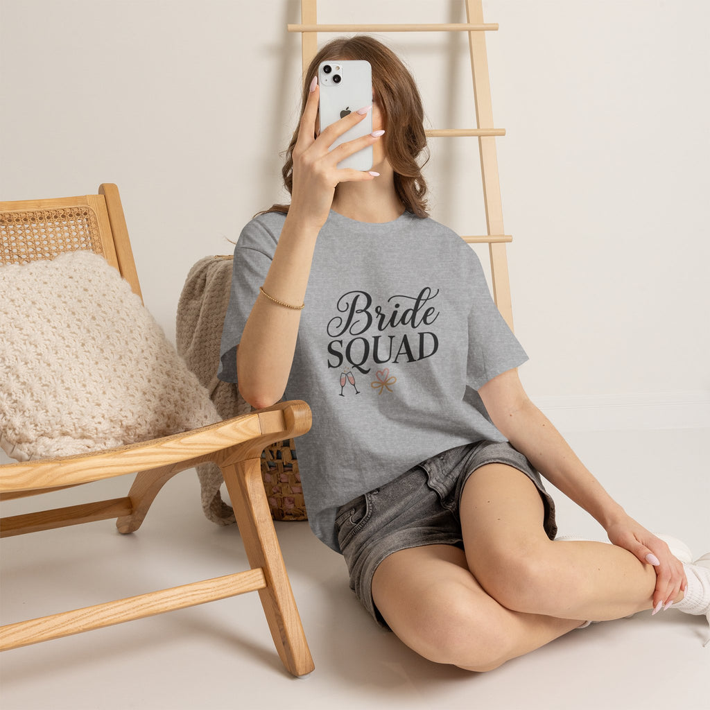 Bride Squad T-Shirt | Bachelorette Party Tee, Bridesmaid Shirt