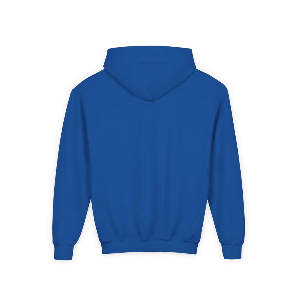 Kids Patriotic Elephant Hoodie – Blue Red USA Spirit Youth Sweatshirt