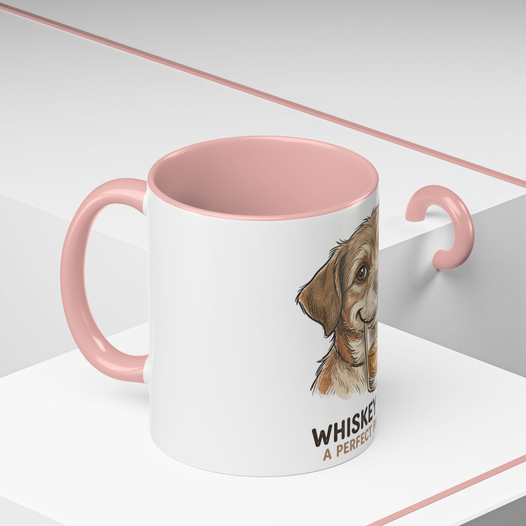 Whiskey Dog illustration mug | Coffee Mug
